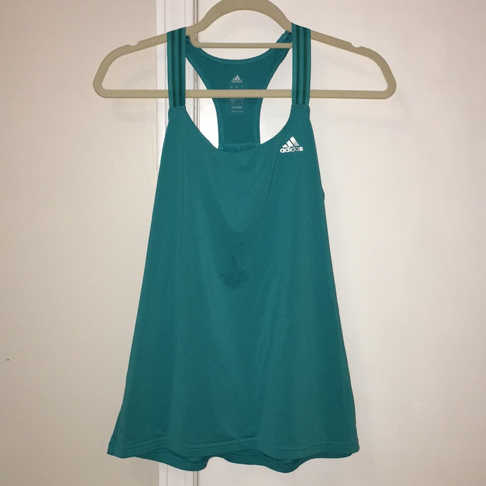 Cute Teal workout tank top